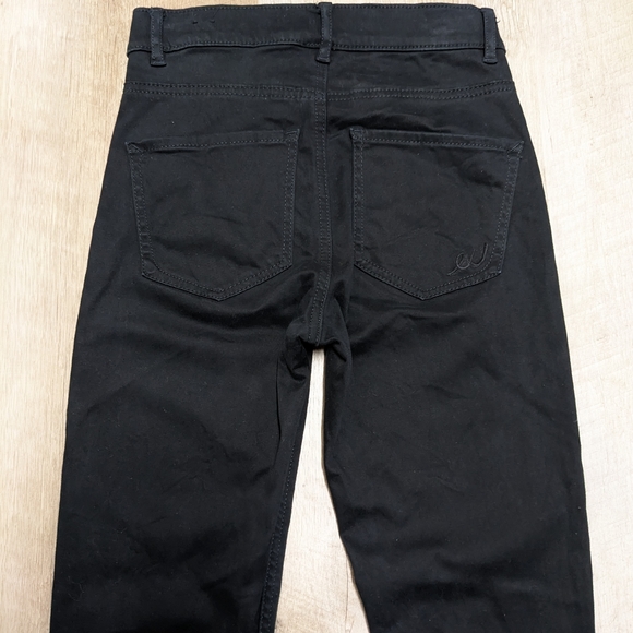 Express Black Jeans Ankle Legging High Rise - Picture 3 of 10